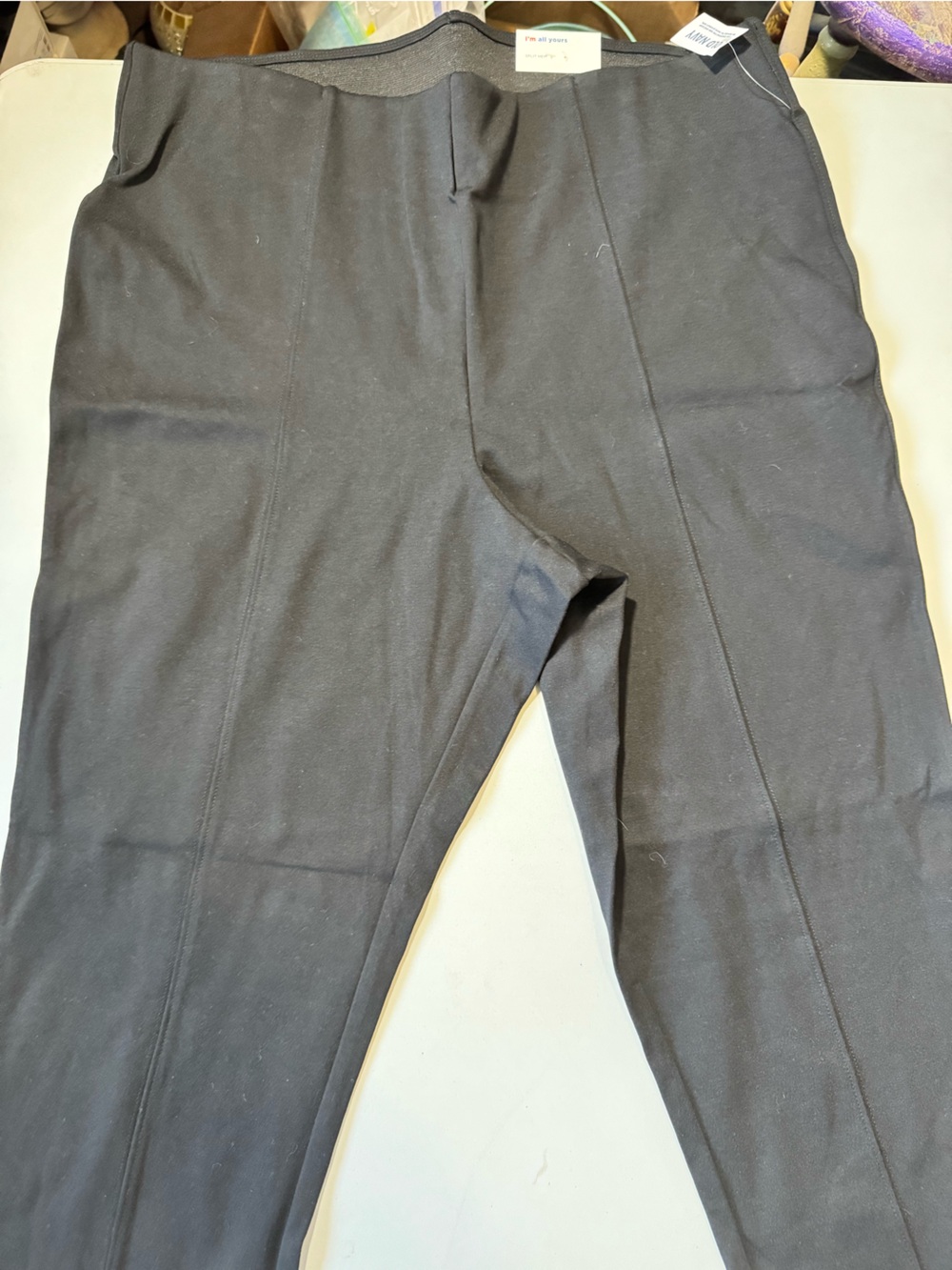 Women’s Black Stretch Ponte Pants
